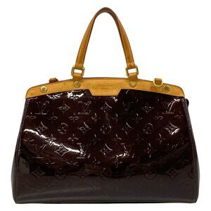 Louis Vuitton Brea MM Monogram Vernis Handbag M91619